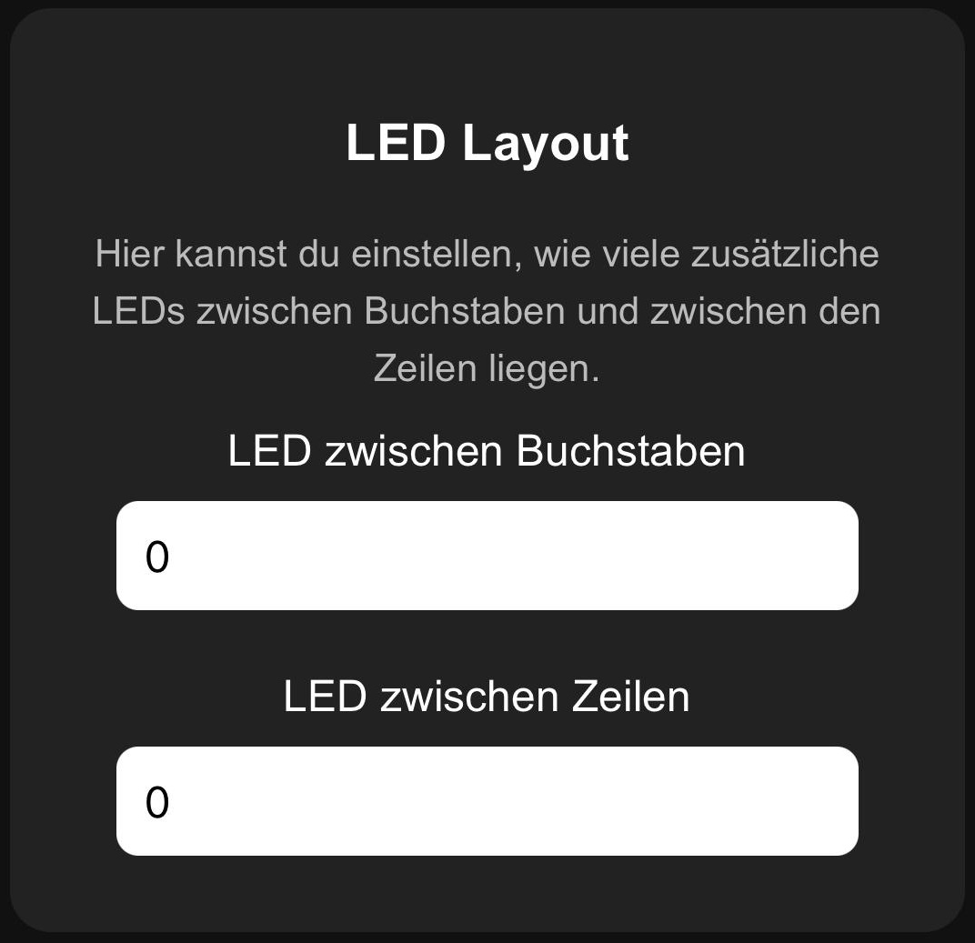 WebUiLedLayout