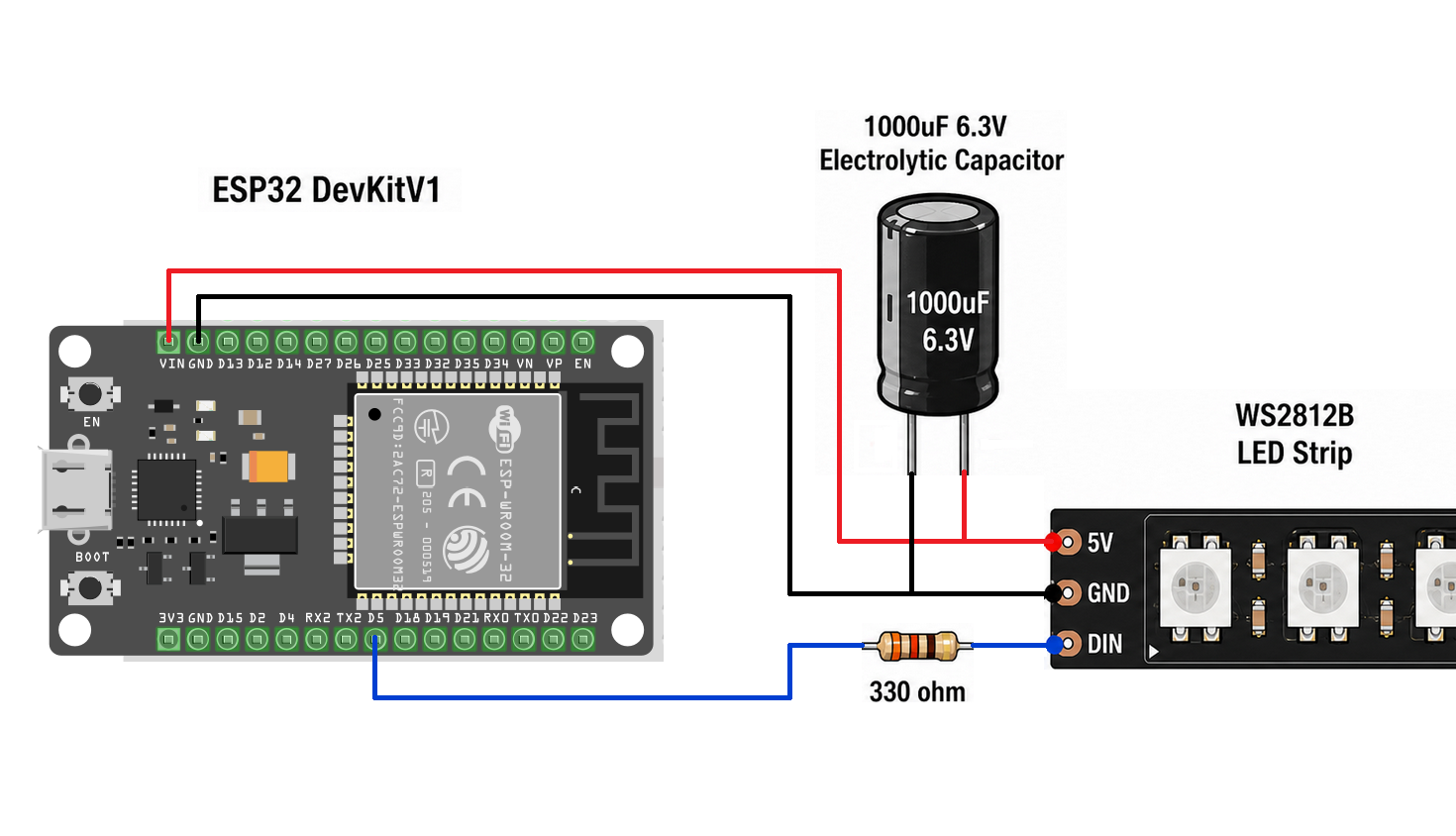 Verbindung mit der Qlock in nRF Connect